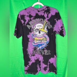 Purple and Black ALR Worldwide Tee